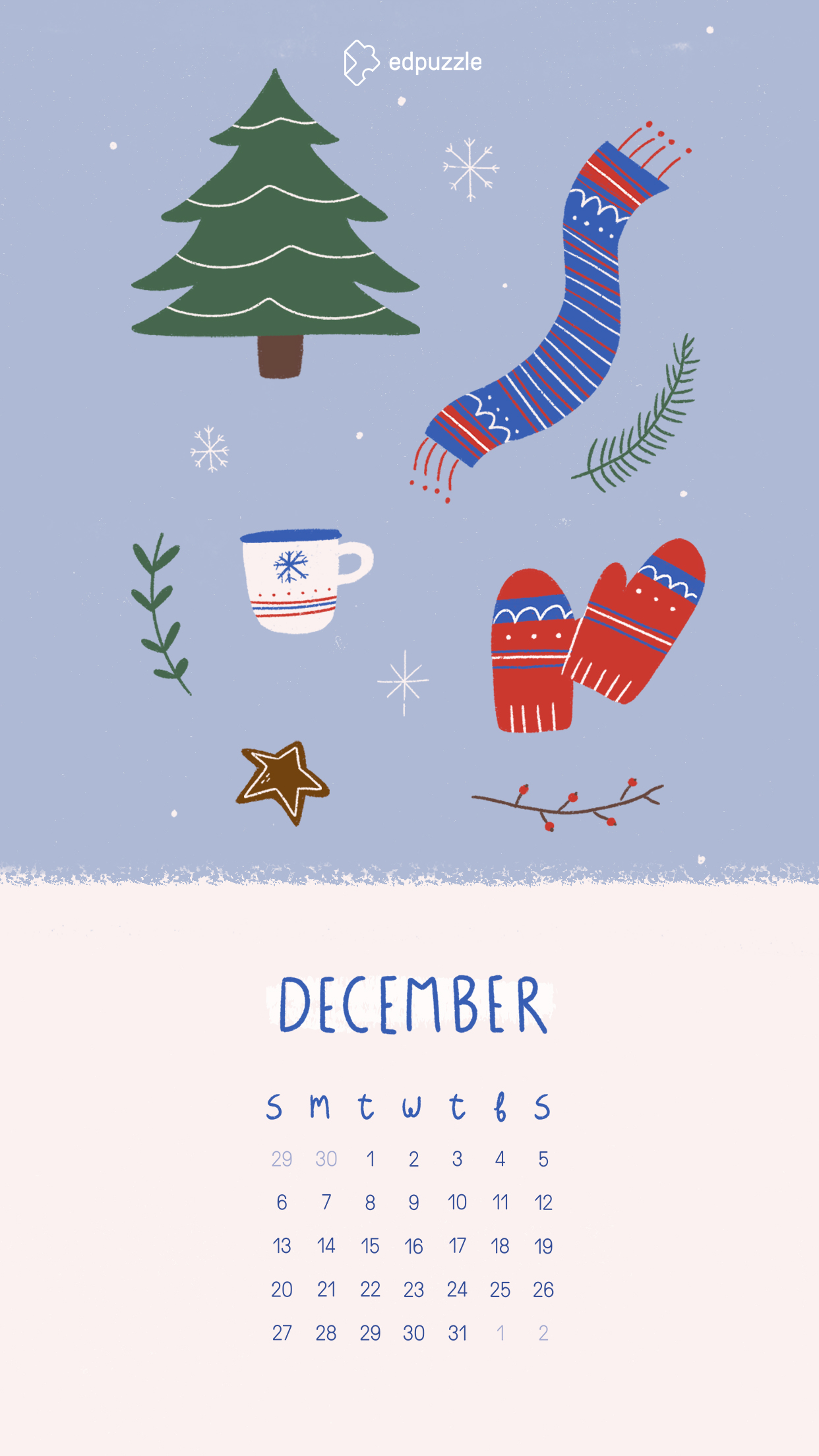 December 2023 Desktop Wallpaper Calendar - CalendarLabs